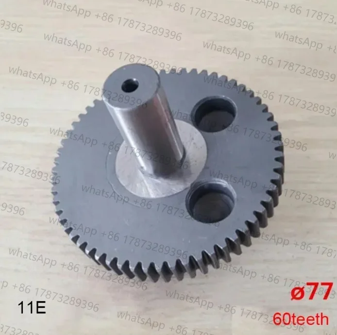 Mini gear for Electric pickaxe GSH11E pick gear accessories Crankshaft gear parts Power tool spare parts Pinion 77mm 60teeth