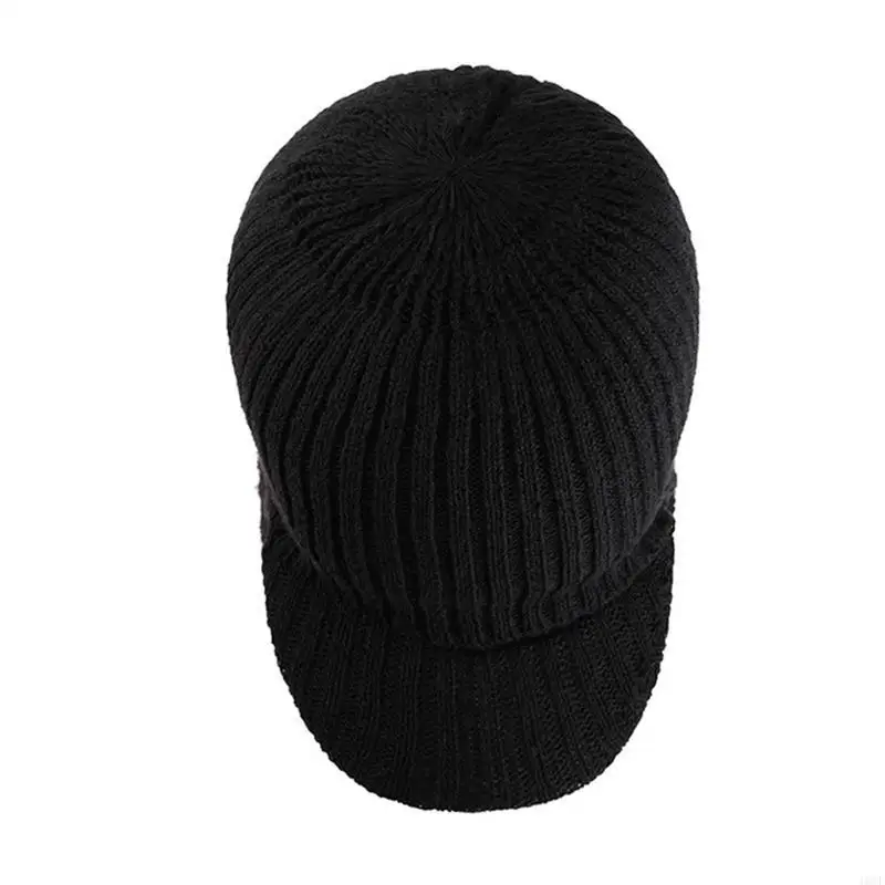 الشتاء متماسكة قبعة بالاكلافا الصوف مبطنة غطاء الأذن غطاء كامل وشاح مع قناع