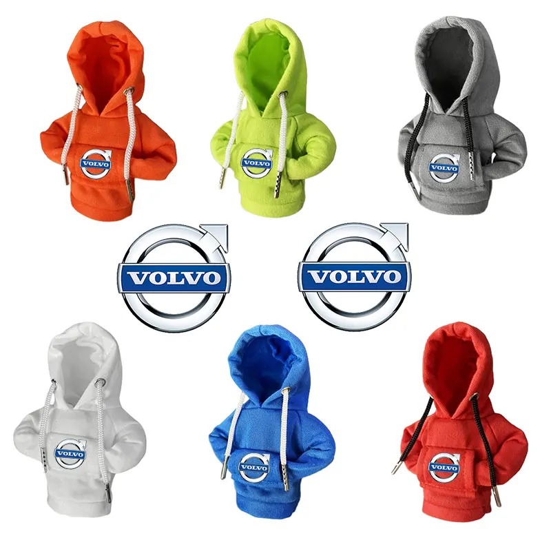 Sudadera con capucha para cambio de marchas de coche, cubierta de cambio de marchas, decoración de manija para Volvo XC90, S60, V40, XC60, S80, S40,