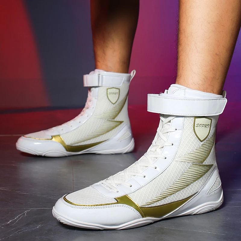 

Men's Boxing Trainers Wrestling Trainers Comfortable and versatile unisex wrestling shoes boxing walking trainers