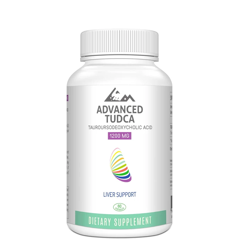 TUDCA Liver Support Supplement 1200mg - Bile Salt for Liver Detoxification - Used for Liver, Kidney, and Gallbladder Health