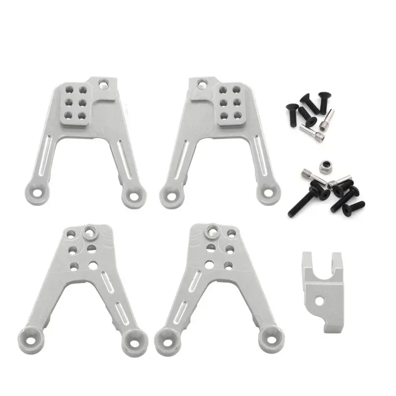 Torres de amortiguador de montaje de choque de aleación de aluminio CNC para coche RC 1/10 RC Crawler SCX10 II 90046 90047 piezas de actualización