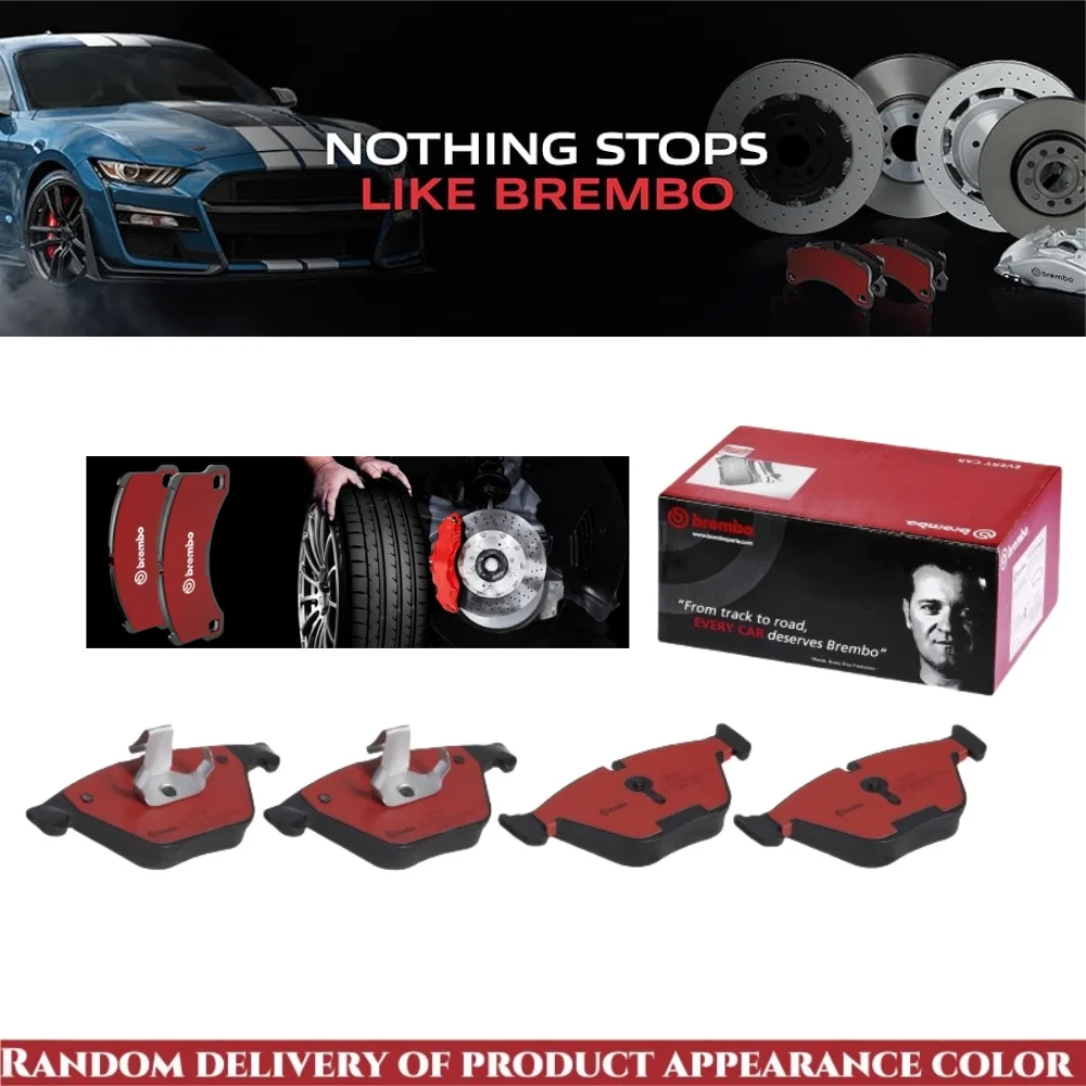 

Brembo P06074N Premium Ceramic Front Disc Brake Pad Set BMW/BMW (BRILLIANCE) OE# 34116850885