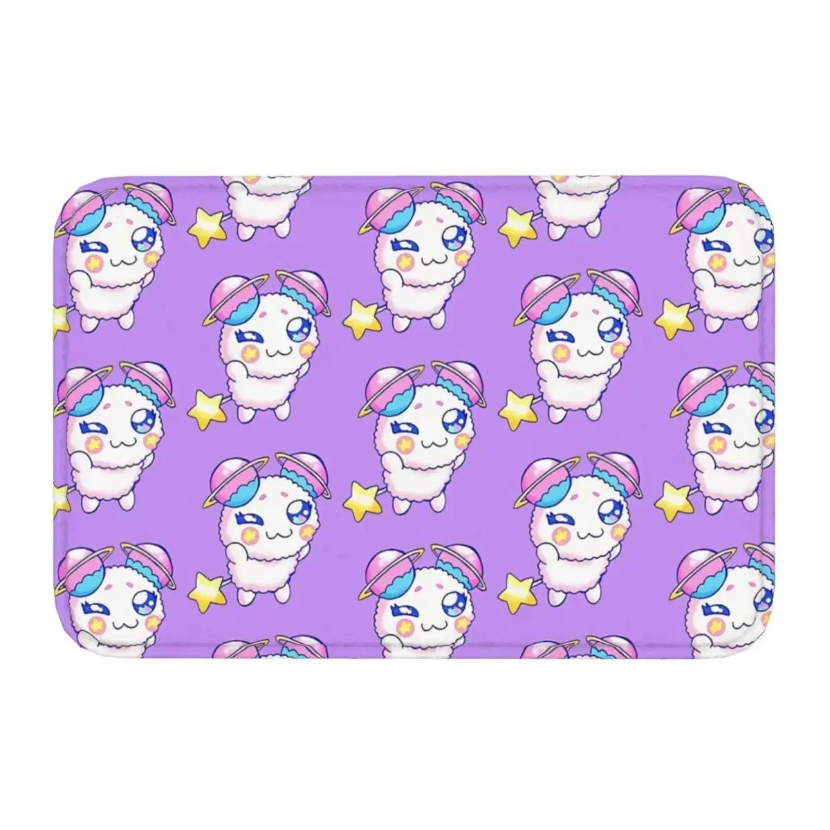 Pretty Cure Precure Princess Anime Anti-Slip Rug Doormat Bath Mat Star Twinkle Fuwa Meme Hallway Carpet Entrance Door Decor