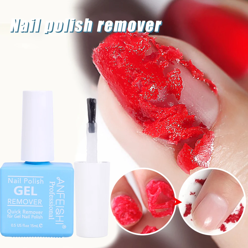 Magic Remover Nail Gel Polish Remover UV Gel Polish elimina 15ml Burst Nail Remover strumento per Manicure con smalto semipermanente