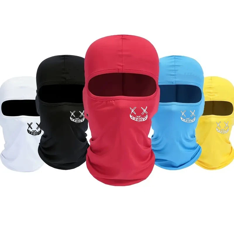 1/5PC X-Eye Grin full face facial mask - breathable for outd