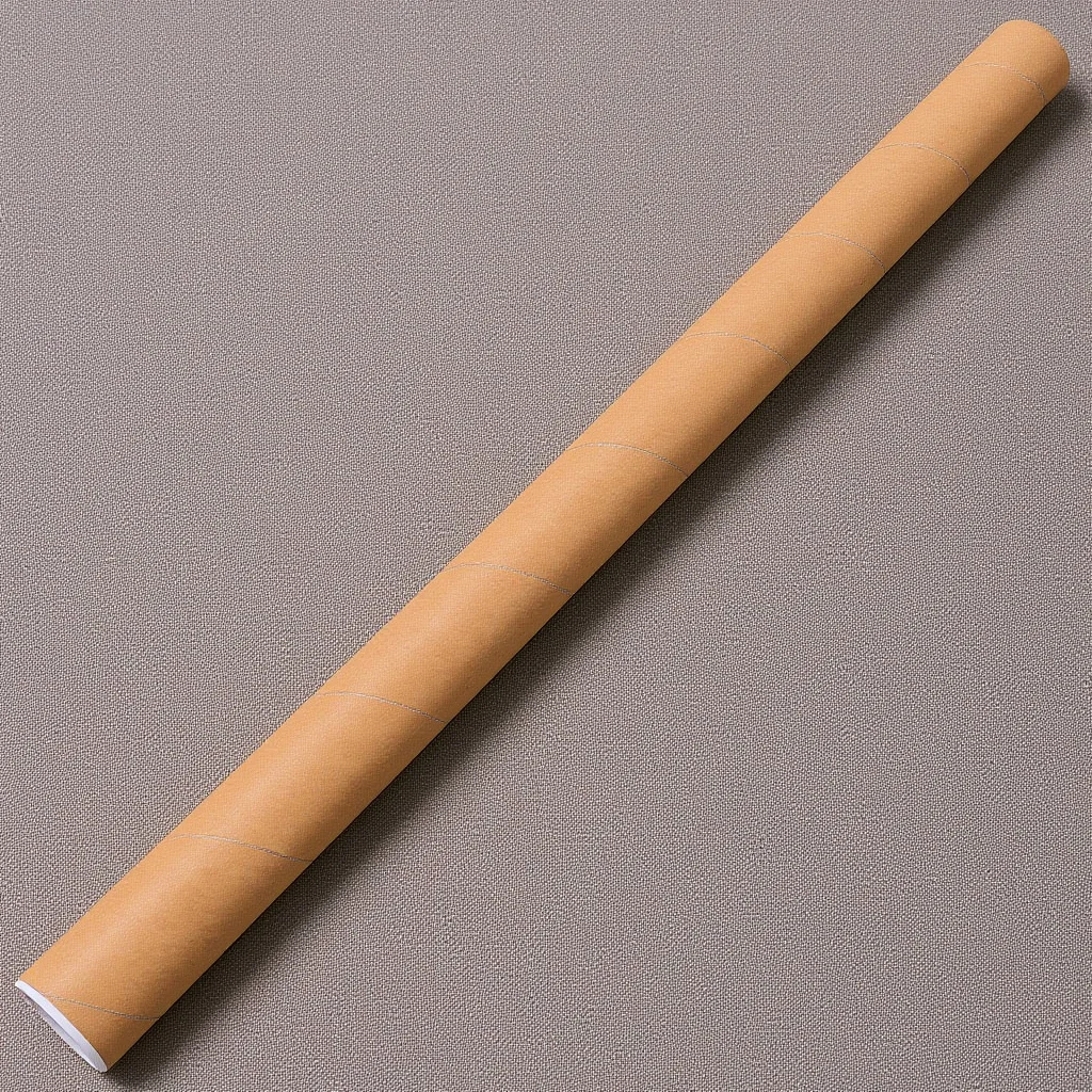 

Practical Portable Paper Poster Tube Sturdy Artwork Storage Tube Poster Holder for Mailing Drawings Document Rolls