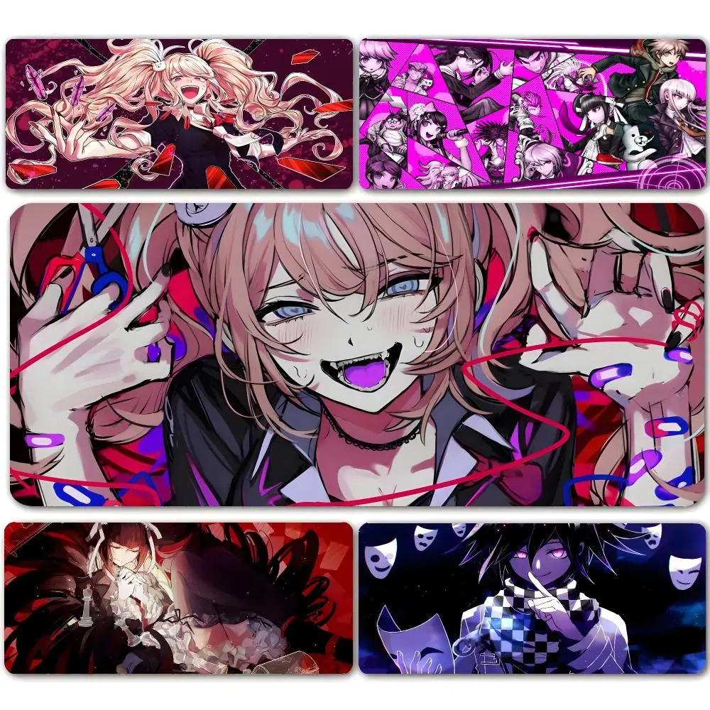 Danganronpa Mouse Pad Mouse Pad Anti-Slip Rubber Base Extended Desk Mat For Gamers Office Computer Accessories