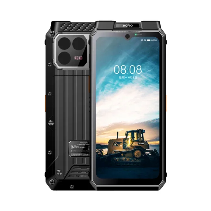 [SIN CAÁMARA] Aoro M8-POC 5G 4g 3g Smartphone Android 13 Radio Teléfono impermeable 6,583 pulgadas IPS FHD 1080*2408 Ip68 alfombra para teléfono inteligente