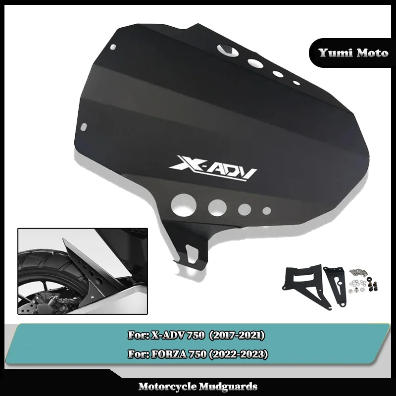 

For HONDA FORZA750 Forza 750 XADV750 X-ADV 750 Motorcycle Accessories Rear Fender Mudguard Wheel Hugger Splash Guard CNC Bracket