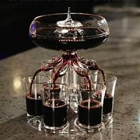 6 Shot Glass Dispenser Wine Whisky Beer Shots Dispenser Holders Liquor Dispenser Party Games Drinking Tools Bar Accessories