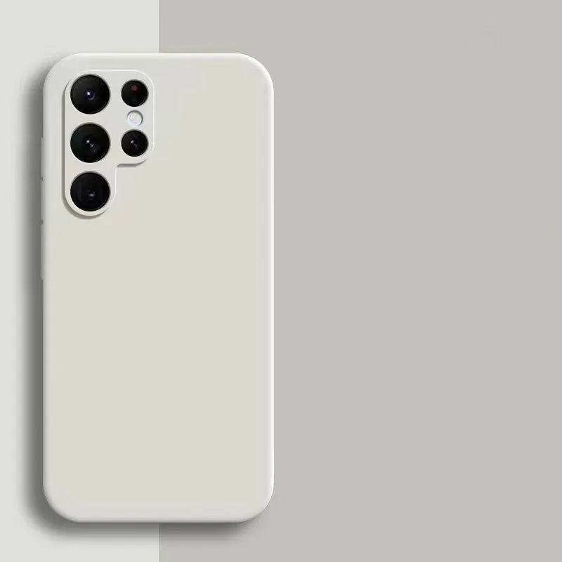 Quadratische Flüssigsilikon-Schutzhülle für Samsung Galaxy S26 Ultra S21 S22 S23 S24 S25 S26 FE S 26 Plus Ultra Bumper Cover – Detail 5
