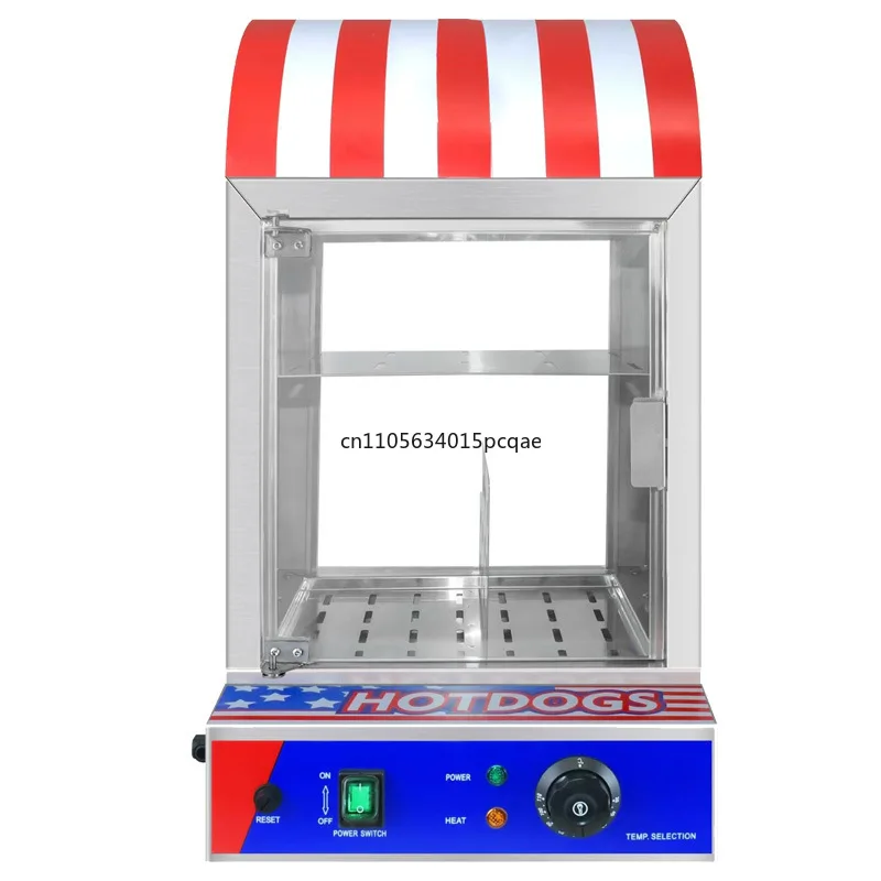 Commercial Automatic Hot Dog Bun Warmer Efficient Food Processor for Restaurants Hotels Food Shops-New Condition Snack Machine
