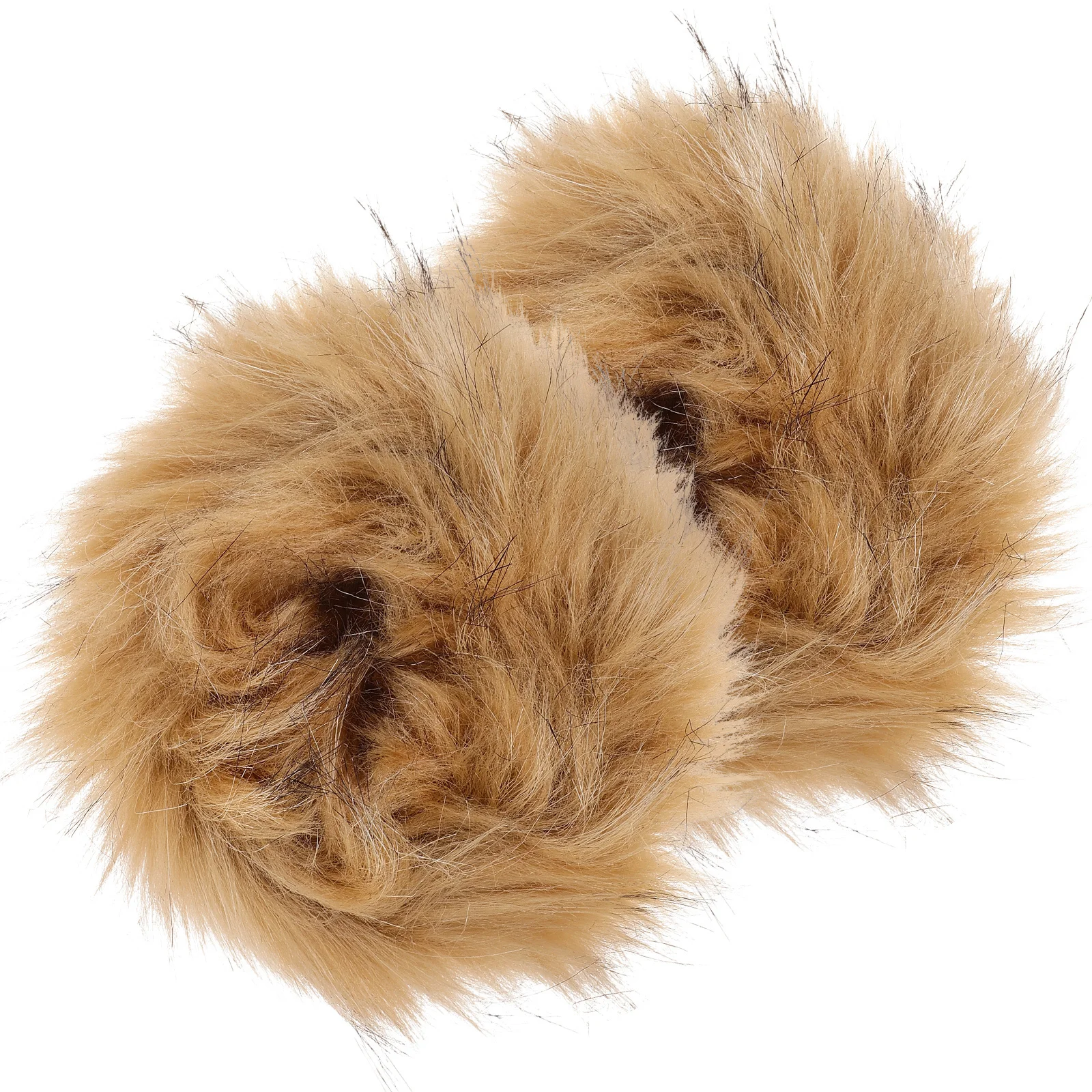 

1Pair Winter Wrist Cuff Warmers Soft Comfortable Wrist Warmers for Women Cold Weather Furry Winter