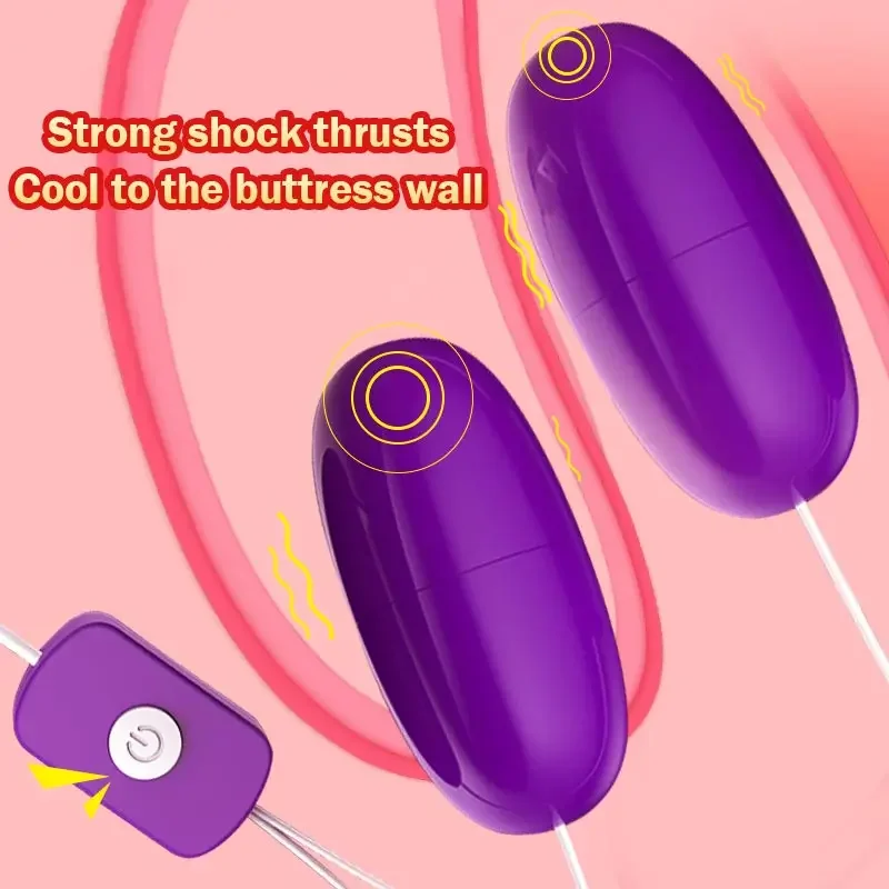 Play Egg-vibrador de pene para hombre y mujer, máquina Antiestrés con Usb, anillos grandes, tapones para el pecho, Sexo Oral, divertido