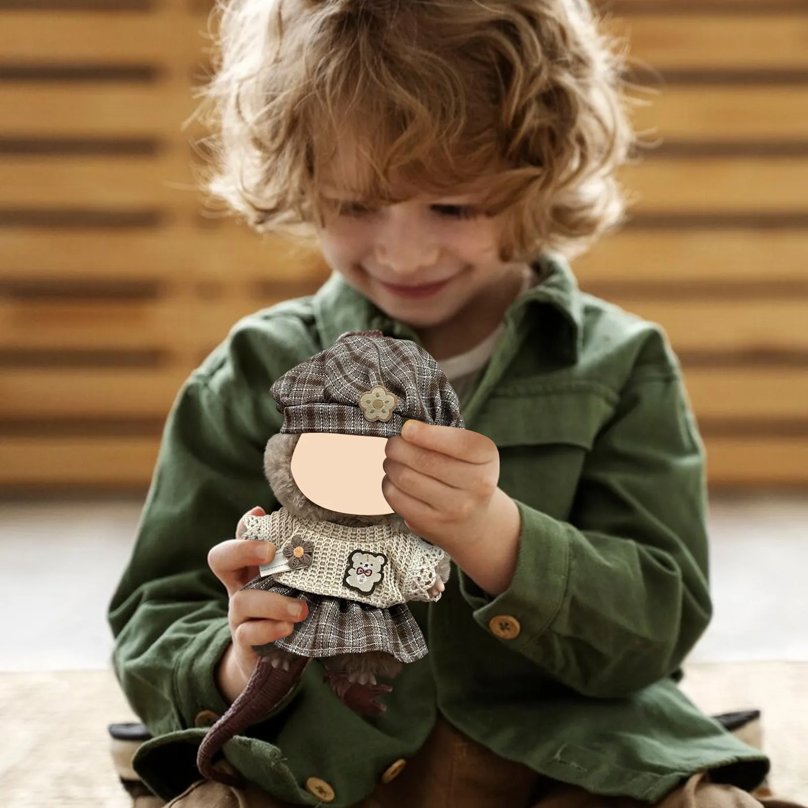 ГОРЯЧИЙ! Одежда для милых мультяшных кукол - милая кукольная одежда 17 см, аксессуары для кукол