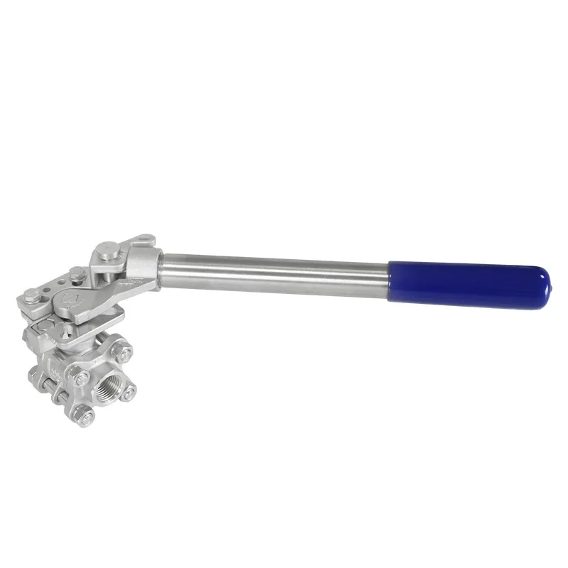Three-piece Automatic Return Ball Valve 304 Stainless Steel Three-piece Flange Spring Automatic Re-V-position