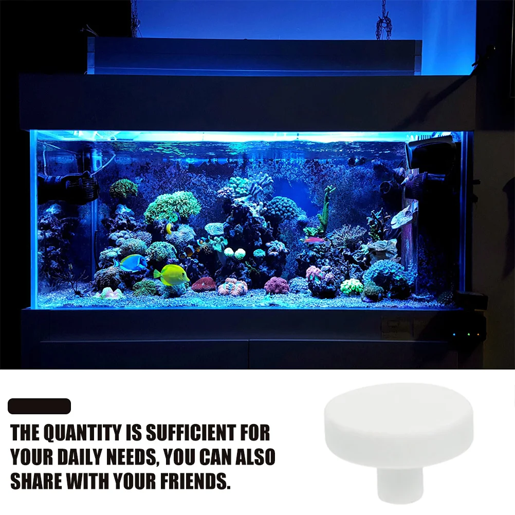 

30Pcs Coral Bases Ceramic Frag Plugs T Shaped Reef Stands Aquarium Coral Support Fish Tank Supplies Ceramic Coralline Frag Base