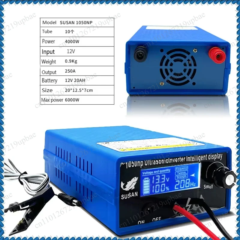 SUSAN‑1050NP 4000W Multifunctional Digital Display Inverter Head High‑Power 12V Electronic Booster Battery Inverter Module