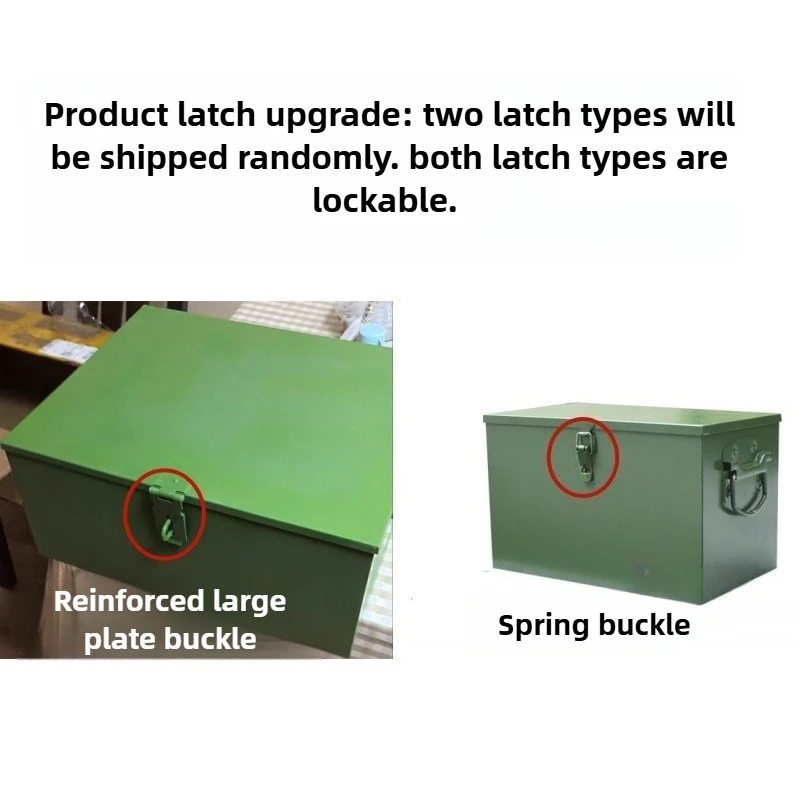 Hardware Toolbox Household Multifunctional Storage Case Car Portable Electrician Stainless Steel Tools Organizer Turnover Box