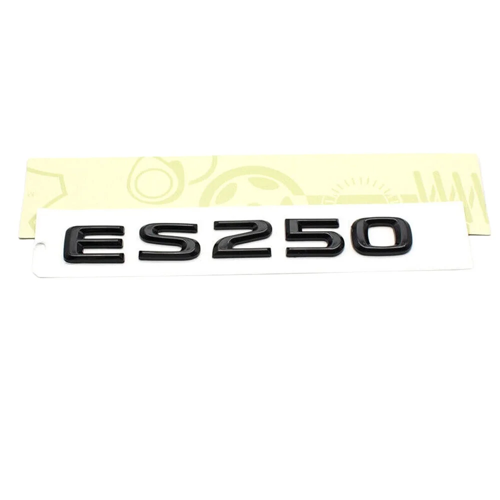 

For Car Trunk Lid Gloss Black ES 250 Letter Logo Badge Emblem F-Sport ES250