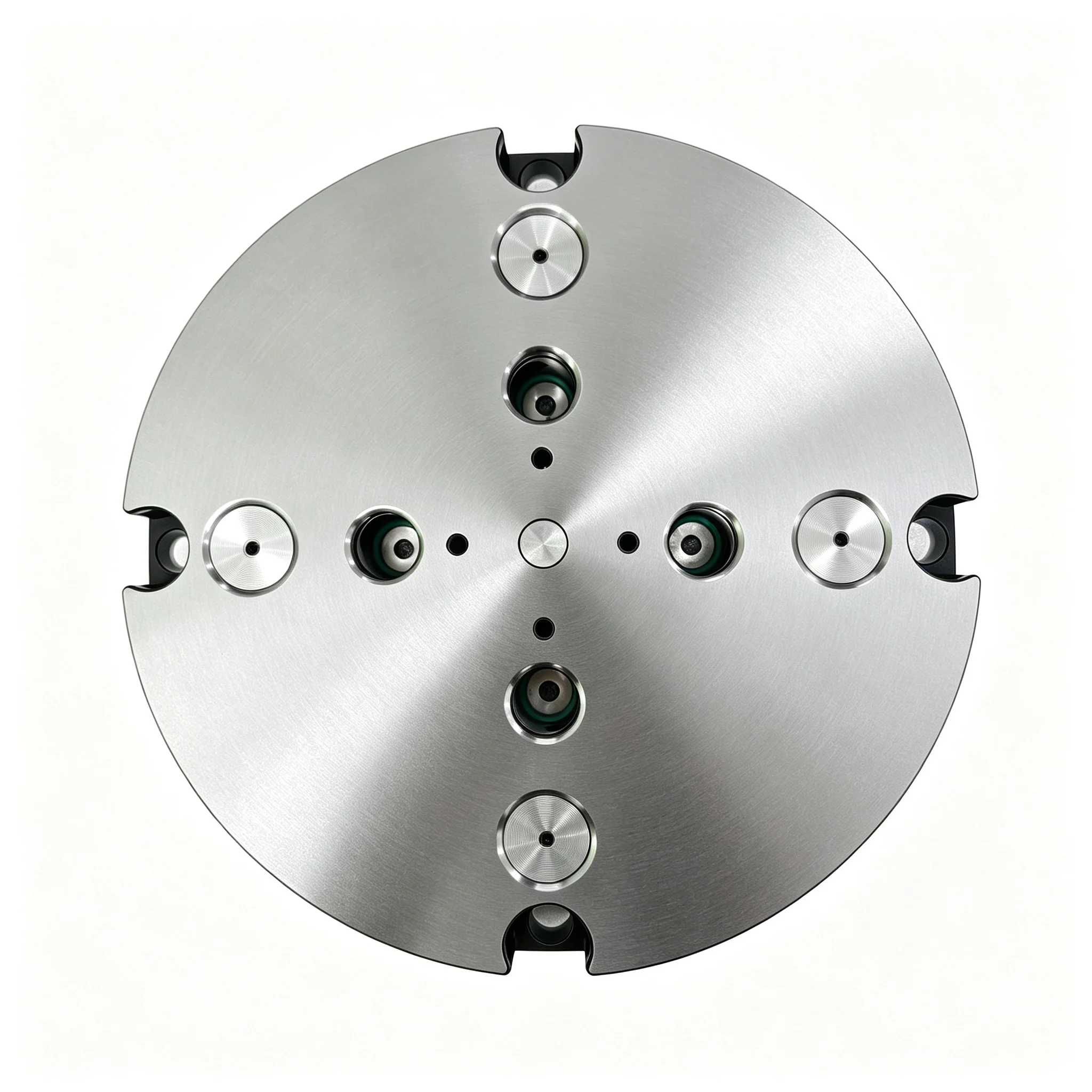 4-axis 5-axis precision turntable fixture NK-D96-D52-D200 large circular zero point positioning plate hole position