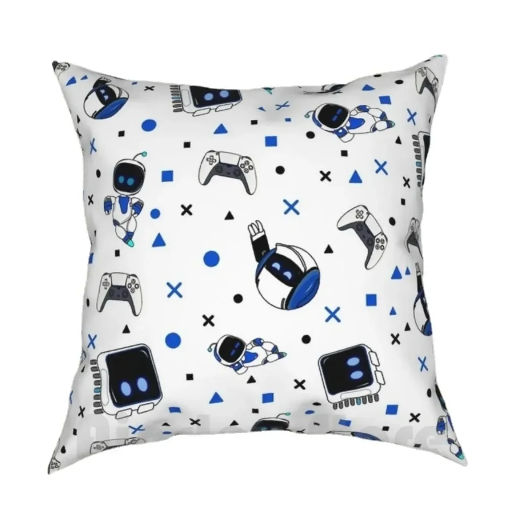 Astrobot Sleeping Square Pillowcase Polyester Creative Zip Decor Home Cushion Cover Darkness Cushion Cover for Sofa Car Seat