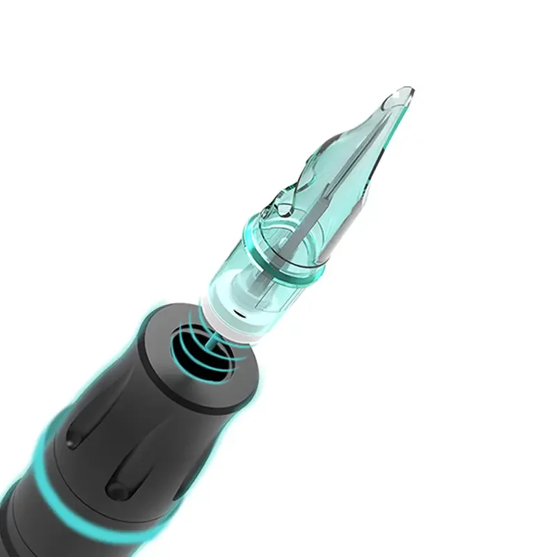 NUOJO 10PCS 0.35 mm Universal Cartridge Needle Disposable Sterile Tattoo Needle Permanent Makeup Tattoo Needle Cartridge Eyebrow - Image 5