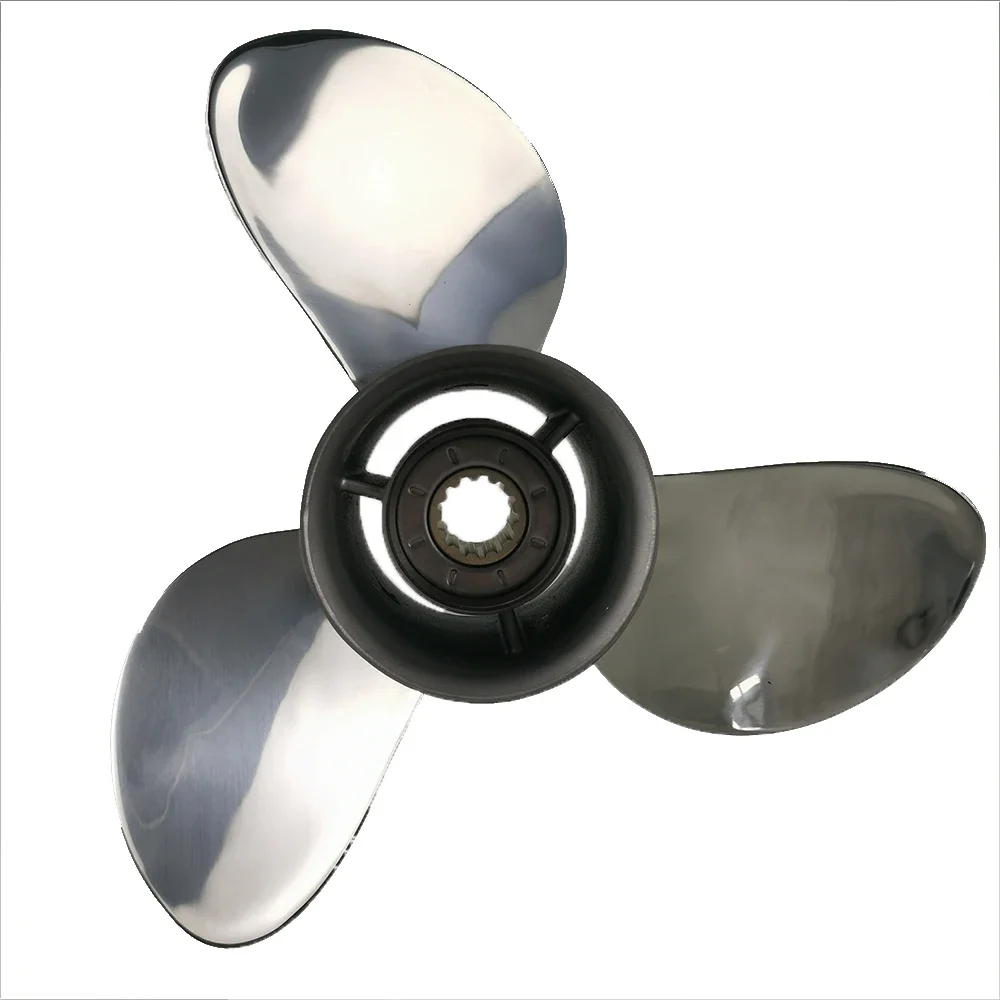 

Wholesale Outboard Boat Propeller 3 Blade Propellers 11X15 Boat Propeller For Marine Gasoline Engine 25-60hp