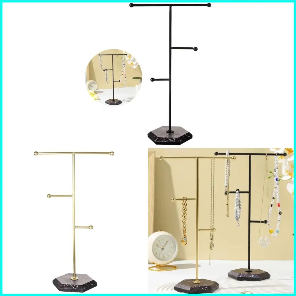 

Jewelry Organiser Rack Bracelet Stand Earring Rack for Home Office Or Dormitory