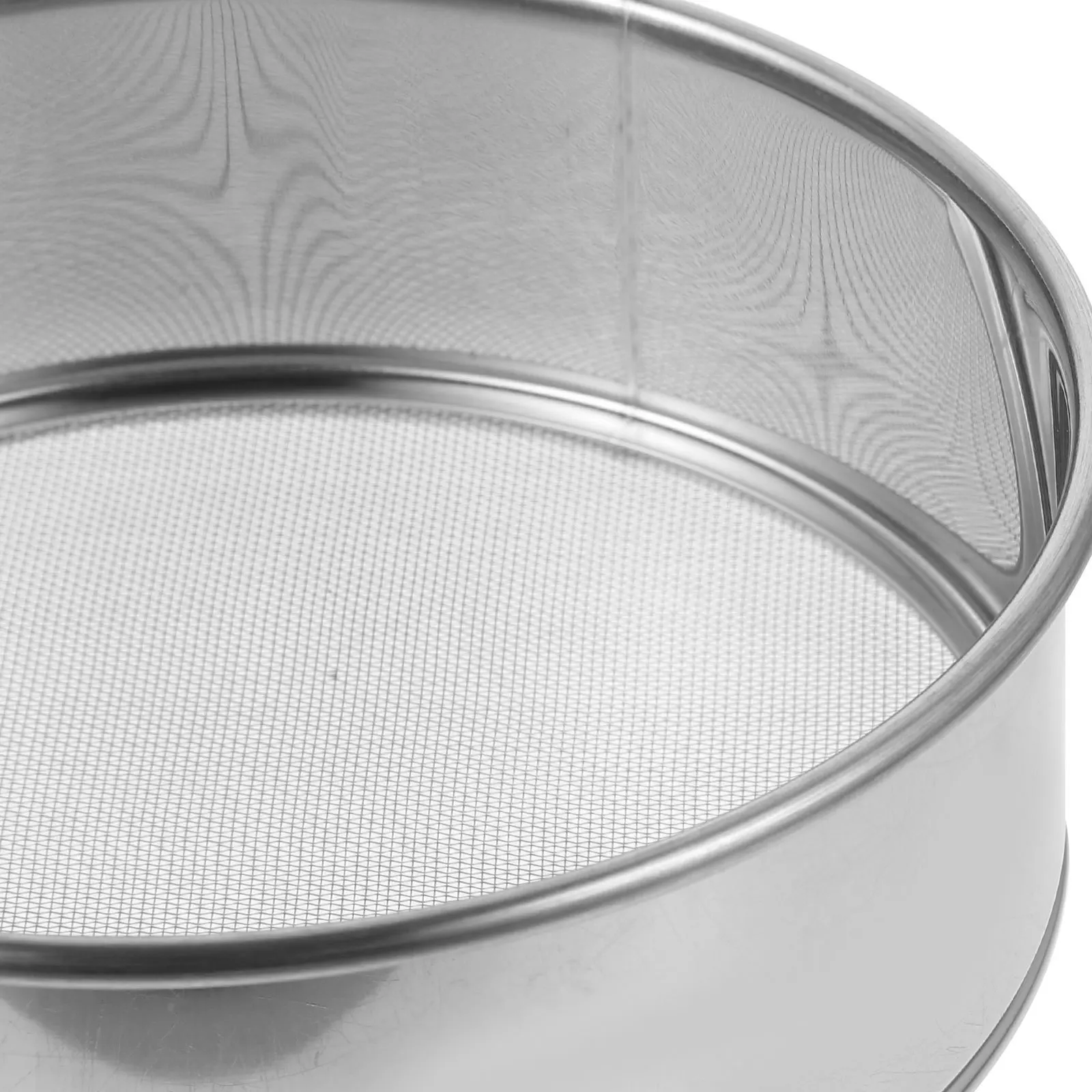 

Stainless Steel Thickened Flour Sifter Fine Mesh Baking Sieve Kitchen Strainer Powdered Sugar Cocoa Powder Filter