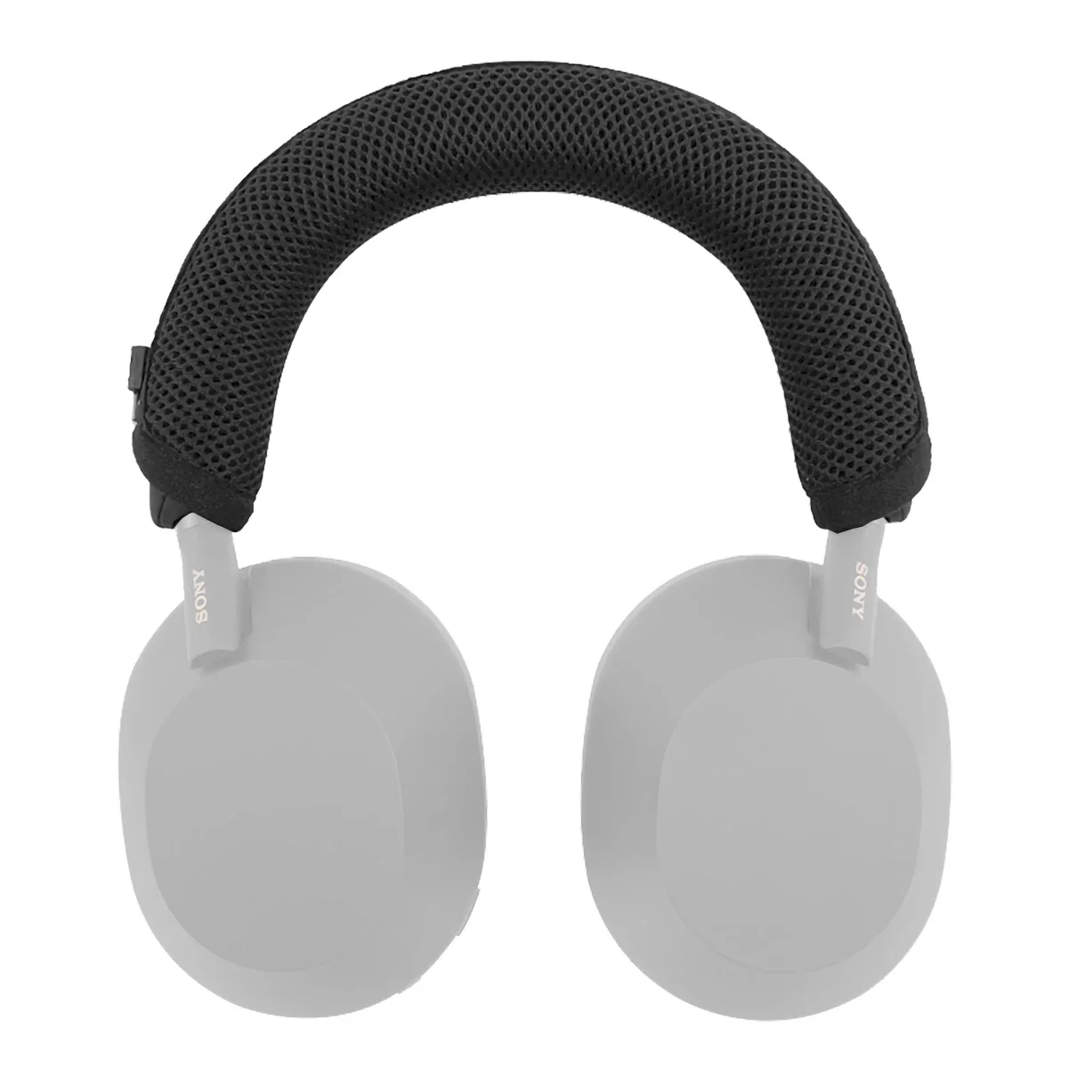 Funda protectora de alta calidad para la diadema de los auriculares Sony WH-1000XM5, con cremallera y tejido de punto.