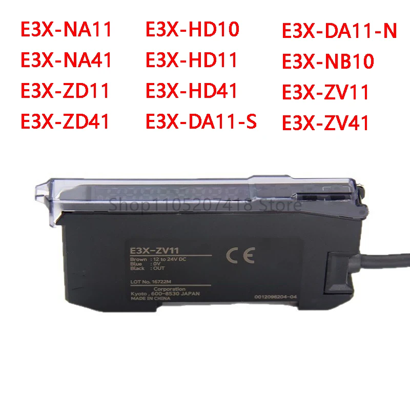 

Fiber Sensor Photoelectric Switch E3X-HD10 HD11 HD41 E3X-NA11 NA41 ZD11 ZD41 NB10 E3X-ZV11 ZV41 NA11V HD10-V ZD11-V