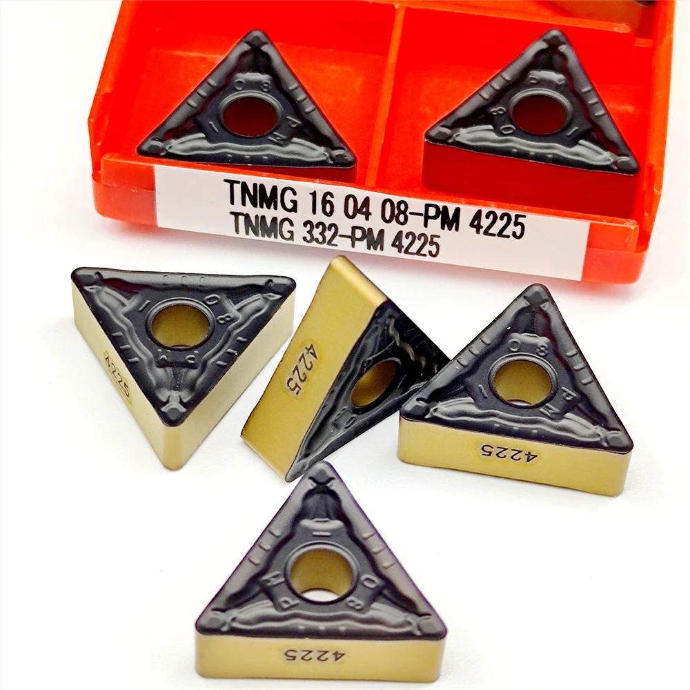 TNMG160404 TNMG160408 TNMG160404R TNMG160404L PM4225 External Turning Tool 100% Carbide CNC Cutting TNMG 160404 160408 Inserts