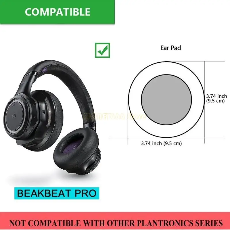 وسادة الأذن البديلة F62C لخطة Plan-platics Backbeat Wireless
