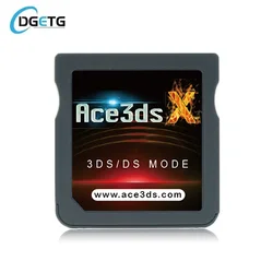 Cartuccia dual mode NDS per carte da gioco Ace 3DS X Ntrboot su scheda flash versione 3DS v11.17