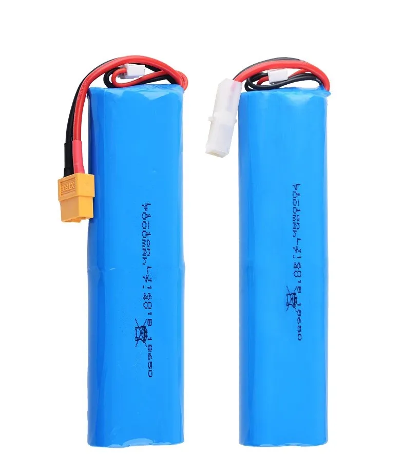 7.4V 7000mAh 18650 Akumulator Lipo L6.2-2P Wtyczka do heng long 3818 3889 3809 RC Czołgi Samochody Zabawki Części Ulepszenie Akumulator o dużej