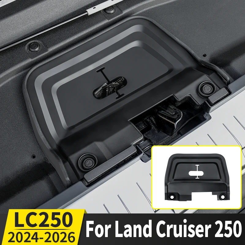 For 2024-2026 Toyota Land Cruiser Prado LC250 LC Car Engine Bay Latch Cover Dustproof Anti-rust Protection Exterior Accessories