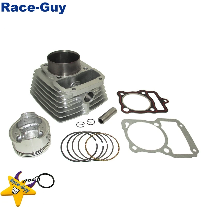 63.5mm CG200 Cylinder Piston Gasket Kit For 200cc 4 Stroke Air Cooled Vertical Engine Motorcycle Pit Bike