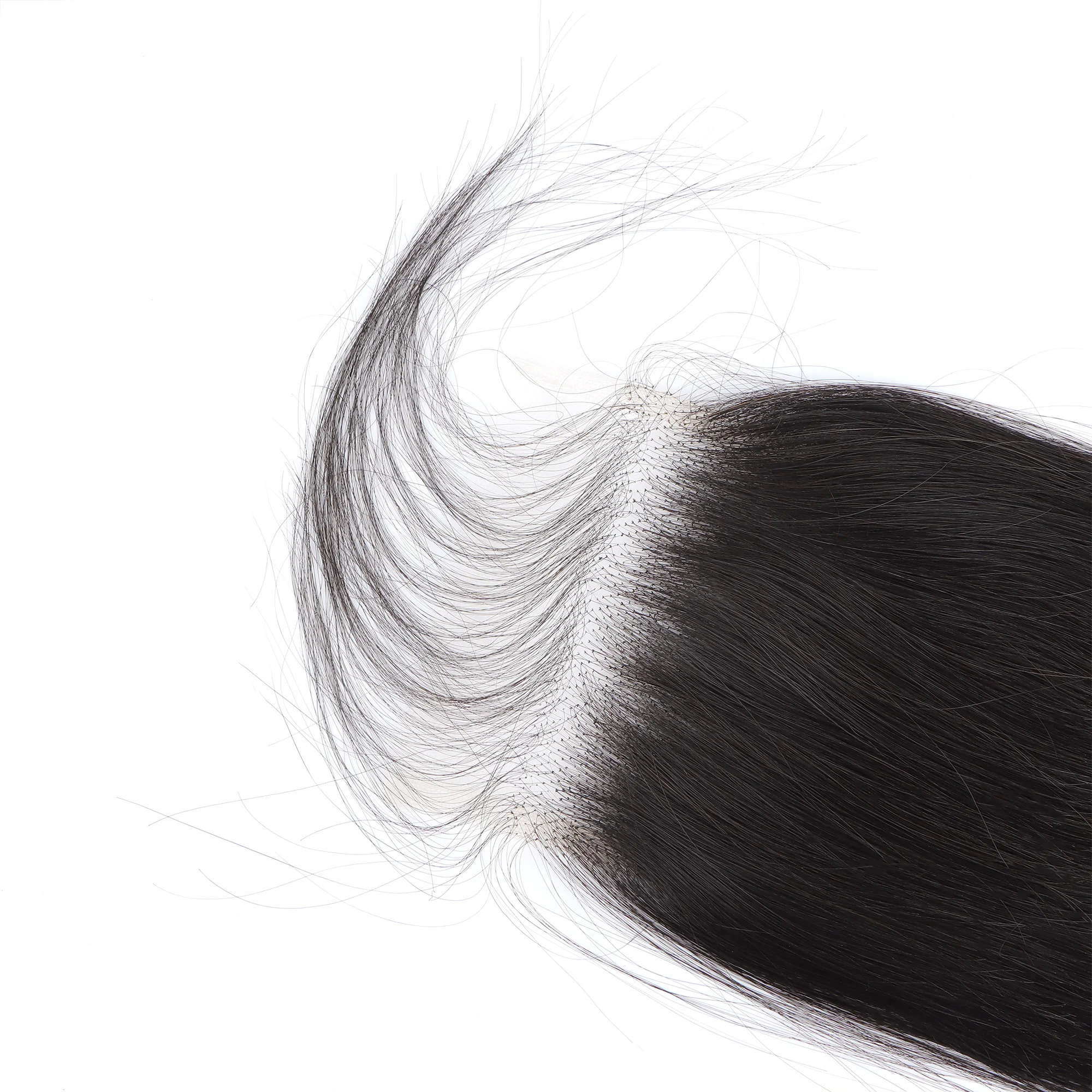 Ahvast 4x4 hd fechamento de renda cabelo liso de alta qualidade super natural fechamentos de cabelo humano com peruca de trama para mulheres negras