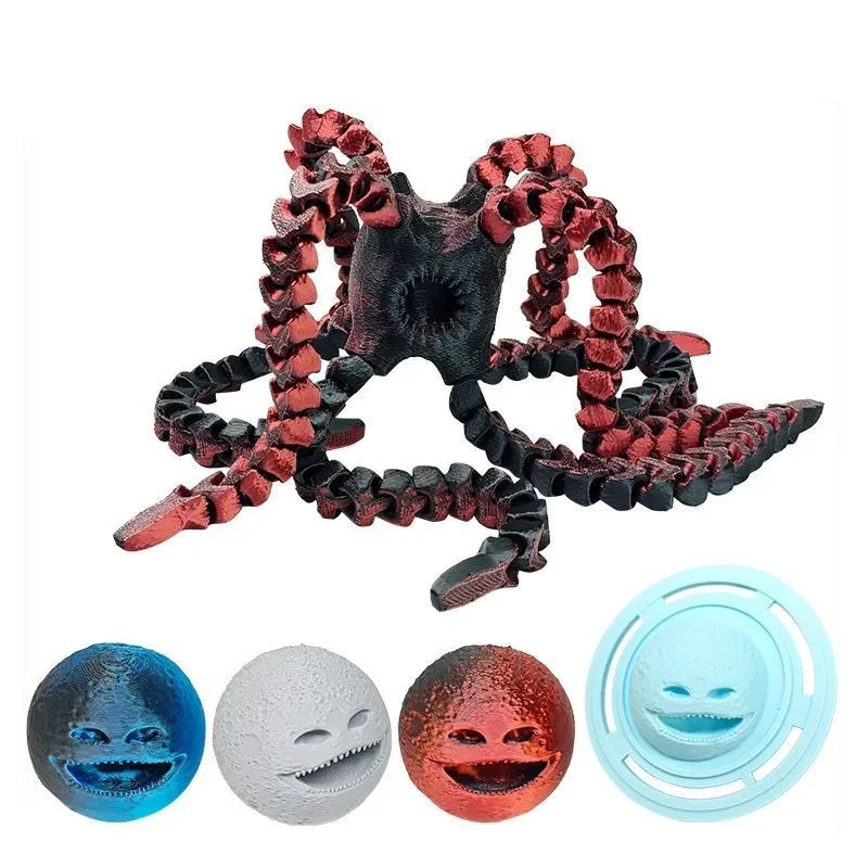 Figura The Moon Woke Up, Figura Moon Wakes Up, Figura Subnautica Bloop Gran Maja, Figura Monstro Devorador de Mar, Figura de Brinquedo Leviathan