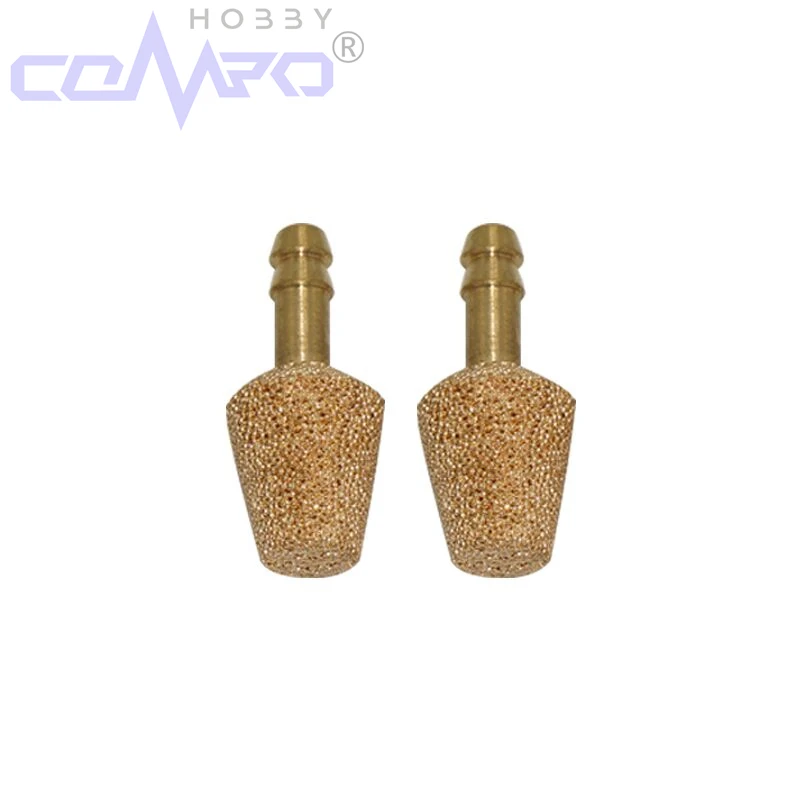 1 pz filtro a strappo carburante in bronzo sinterizzato D11 × d4.5 × L25mm martello olio anti-fouling per aereo modello RC e accessorio per auto