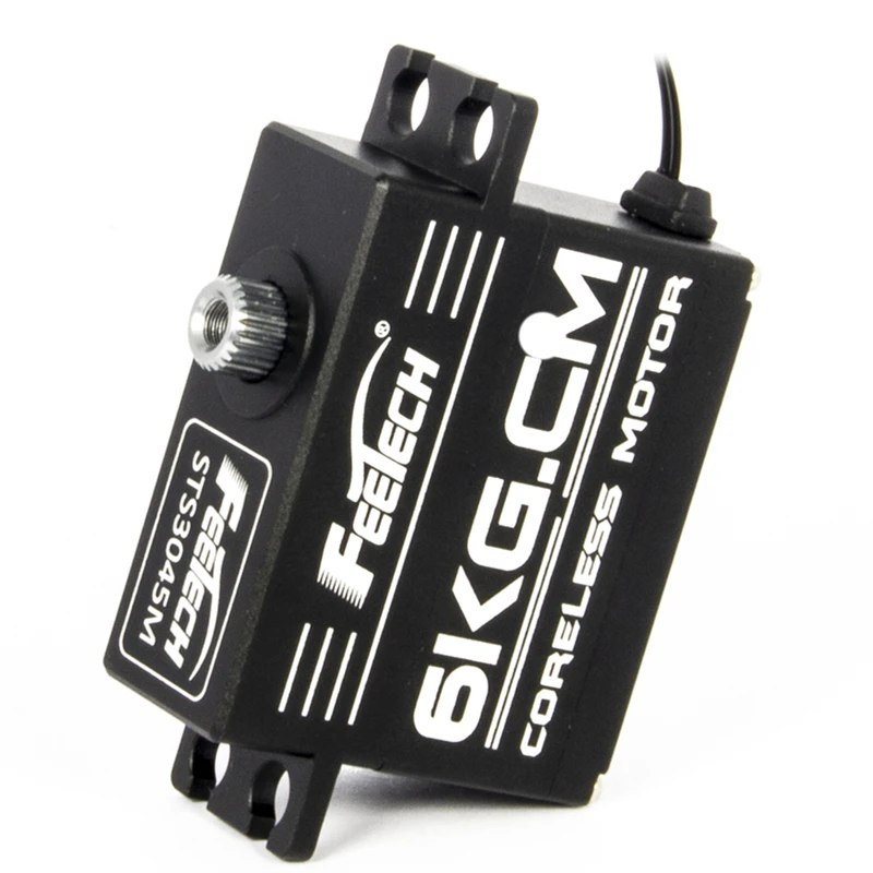 FEETECH STS3045M Corona DS236MG 6kg 0,15sec Coreless Digital Metal Gear Servo para Rc Helicóptero Avião Robô