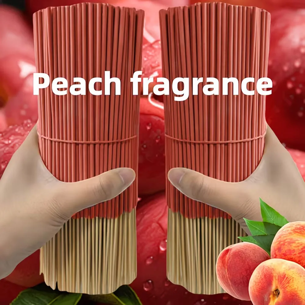 38/87/129/179 Pieces of High-Quality Handmade Bamboo Incense Sticks | The Fragrance Is Long-Lasting, Non-Irritating, and Is Ideal for Fishing, Patios, Balconies, and Travel - Feather-Free, Suitable for Indoor and Outdoor Yoga and Meditation. | Decorations and Gifts