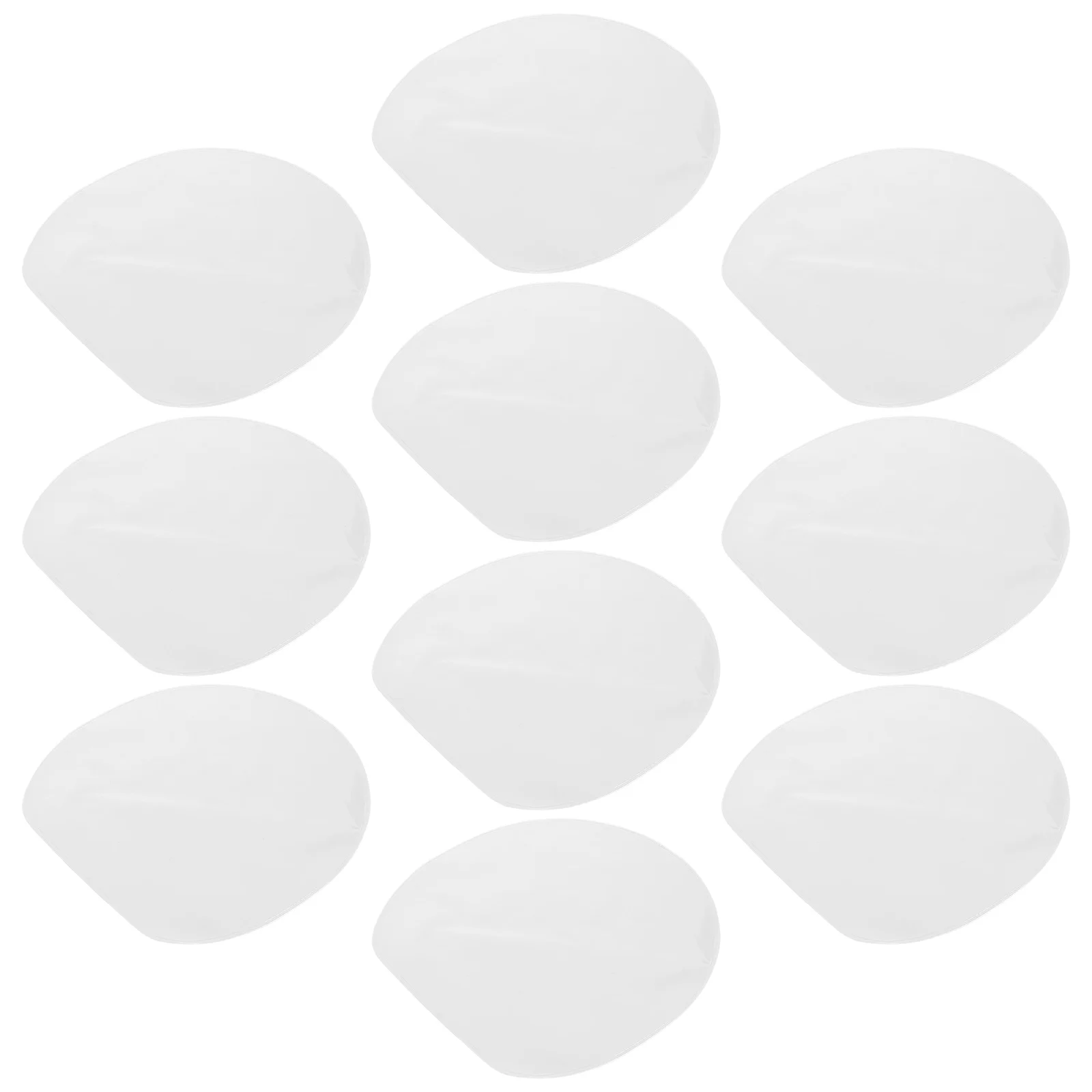 

10 Pcs Table Tennis Racket Protective Film Paddle Sticky Transparent Adhesive Cover for Astringency