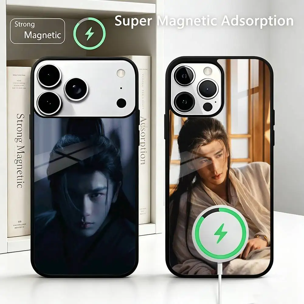 

Xie Zheng (Zhang Linghe) from Pursuit of Jade For IPhone17/16/15/14/13/12/11 Plus Pro Max Plus Wireless Charger Phone Case