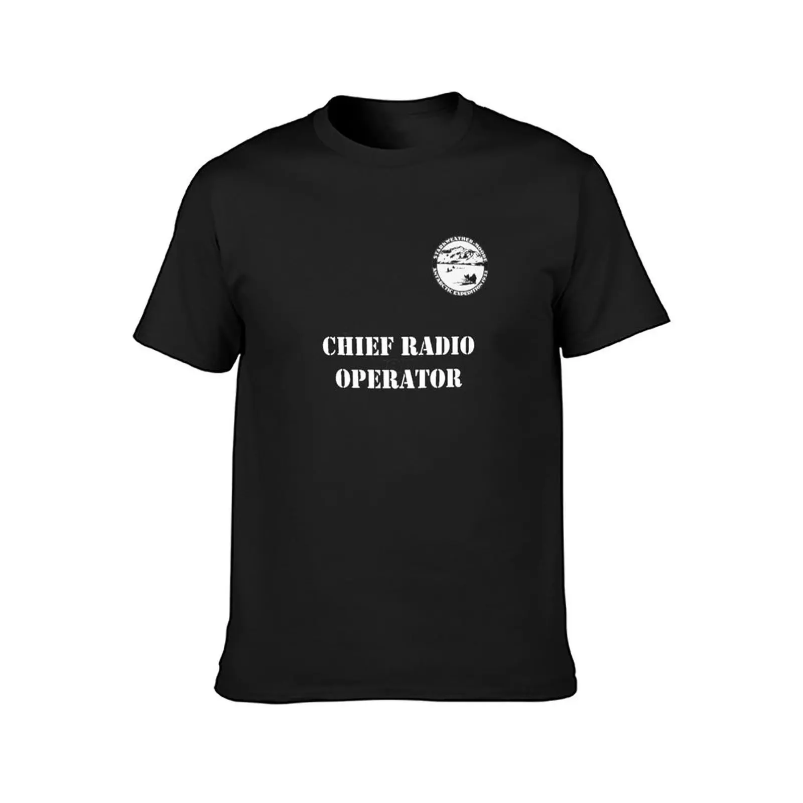 Starkweather-Moore Expedition: Chief Radio Operator T-Shirt quick drying summer tops anime men t shirts