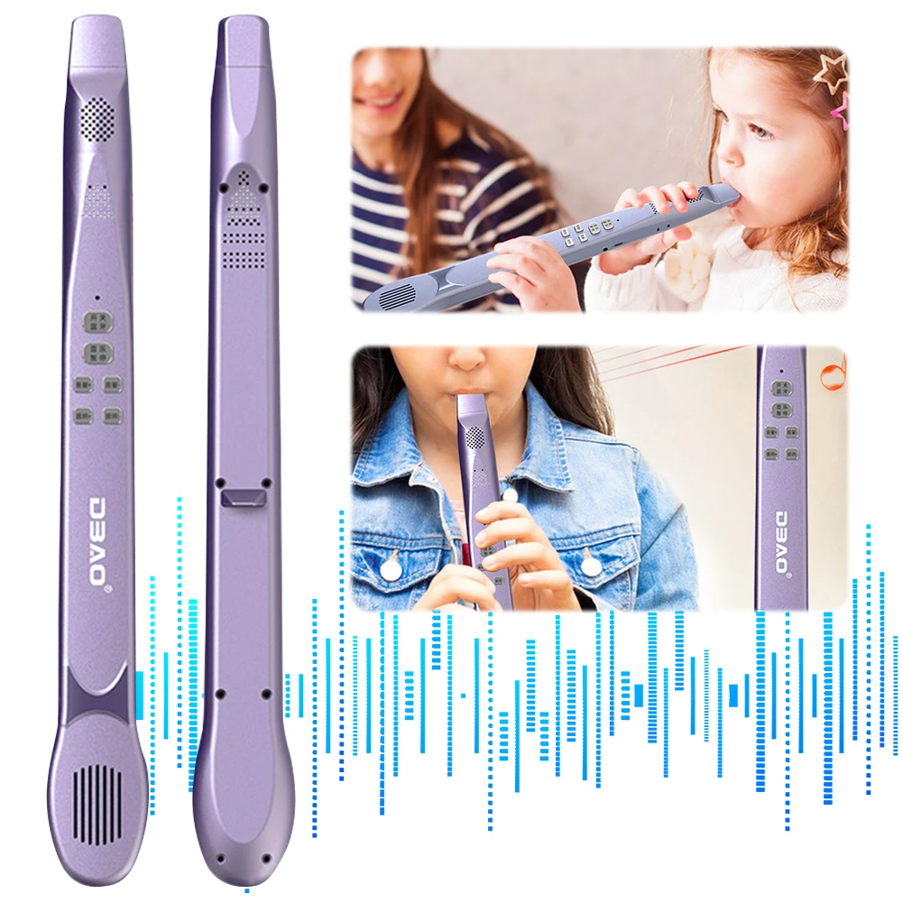 

Electronic Wind Instrument Bluetooth-Compatible Electric Blowpip Rechargeable Digital Wind Instrument