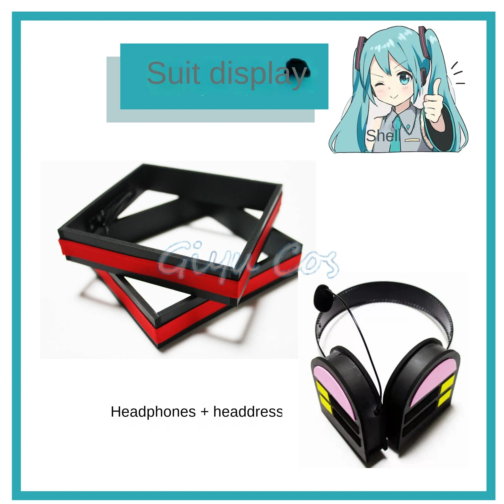 Mikuu Cosplay Costume Carnival Uniform Wig Anime Halloween Costumes Women view 5