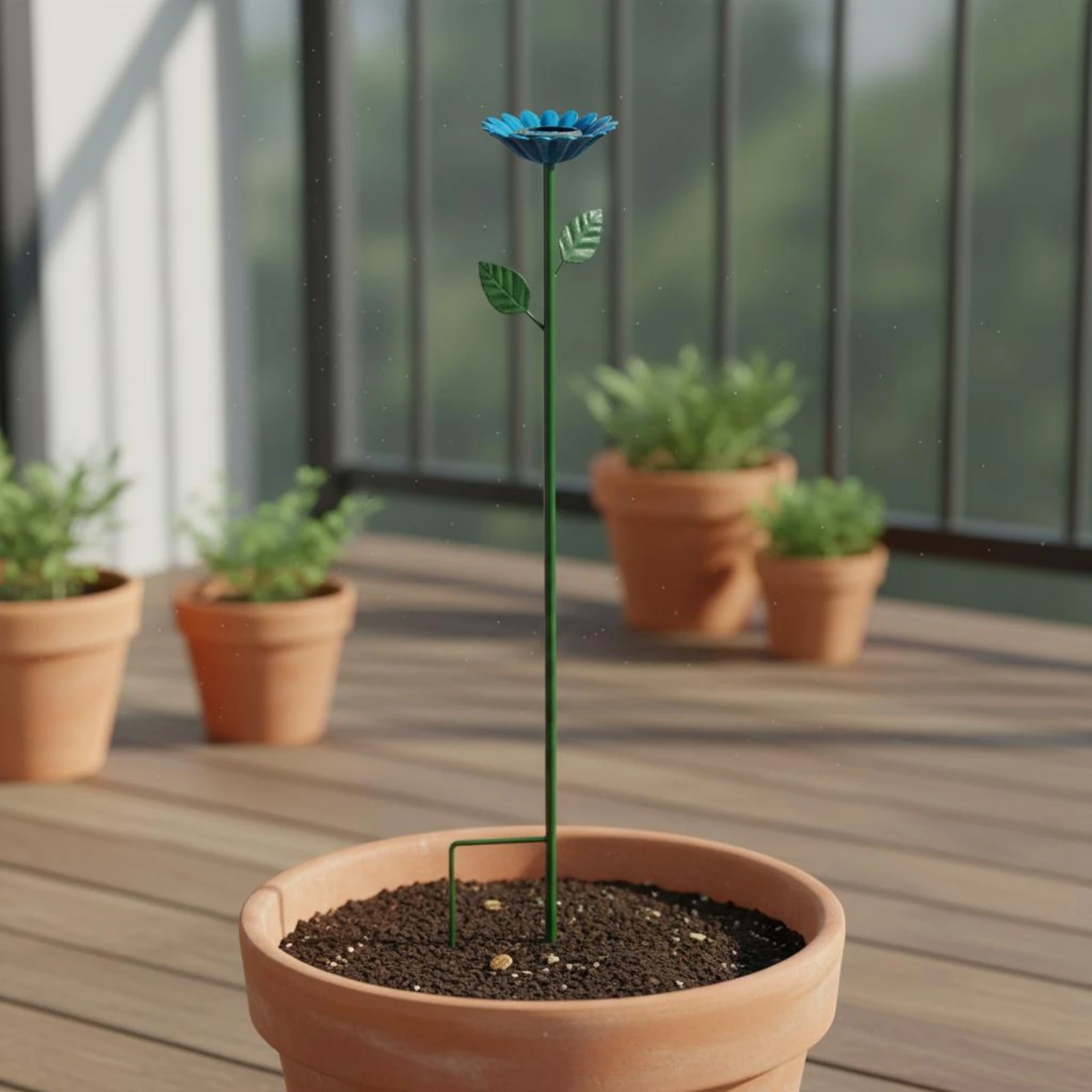 4 Pieces Bee Watering Stake Fo - Garden Weather Station ulasan dan harga
